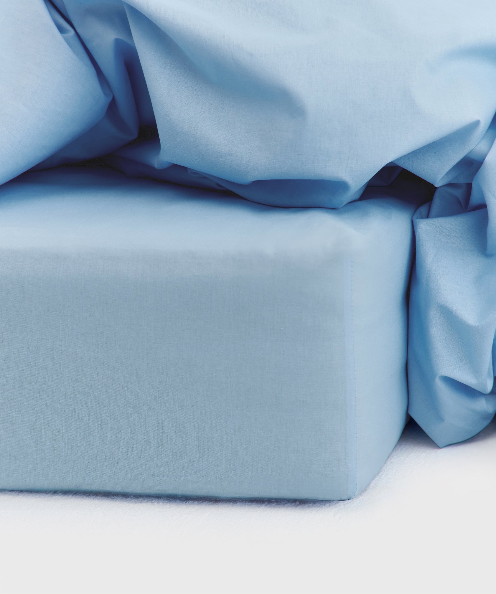 Percale Baby Blue Set