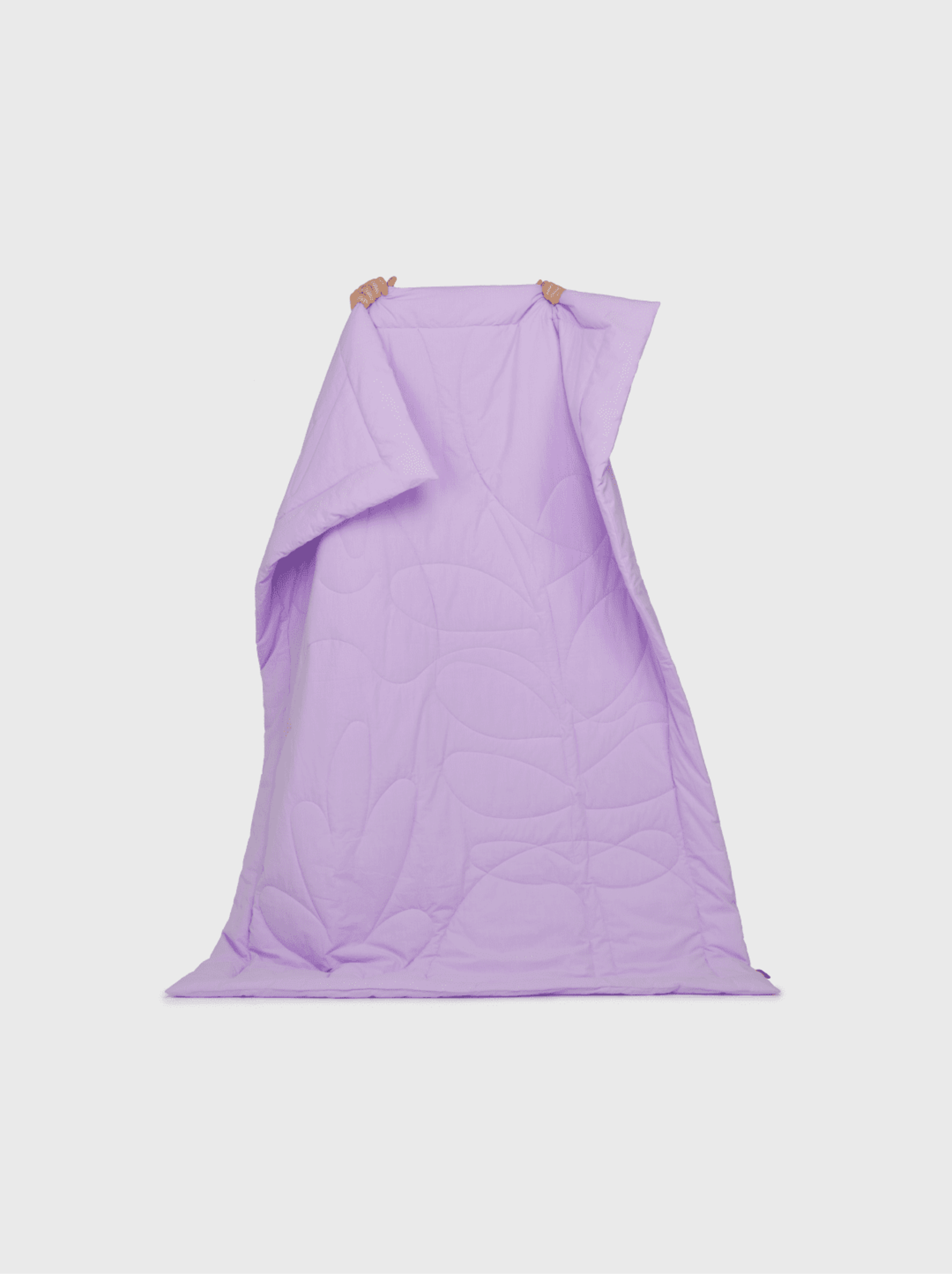 Yura Blanket  Purple